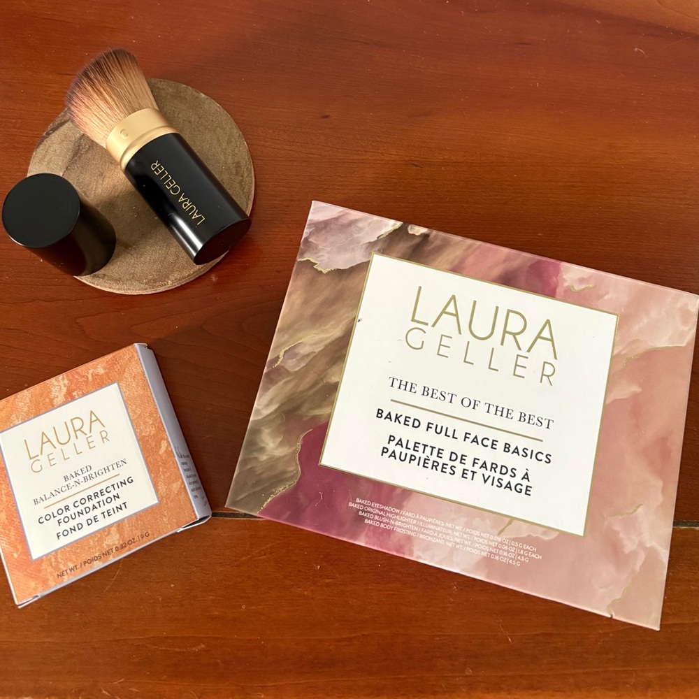 SOLD - Laura Geller Makeup and Brush Set